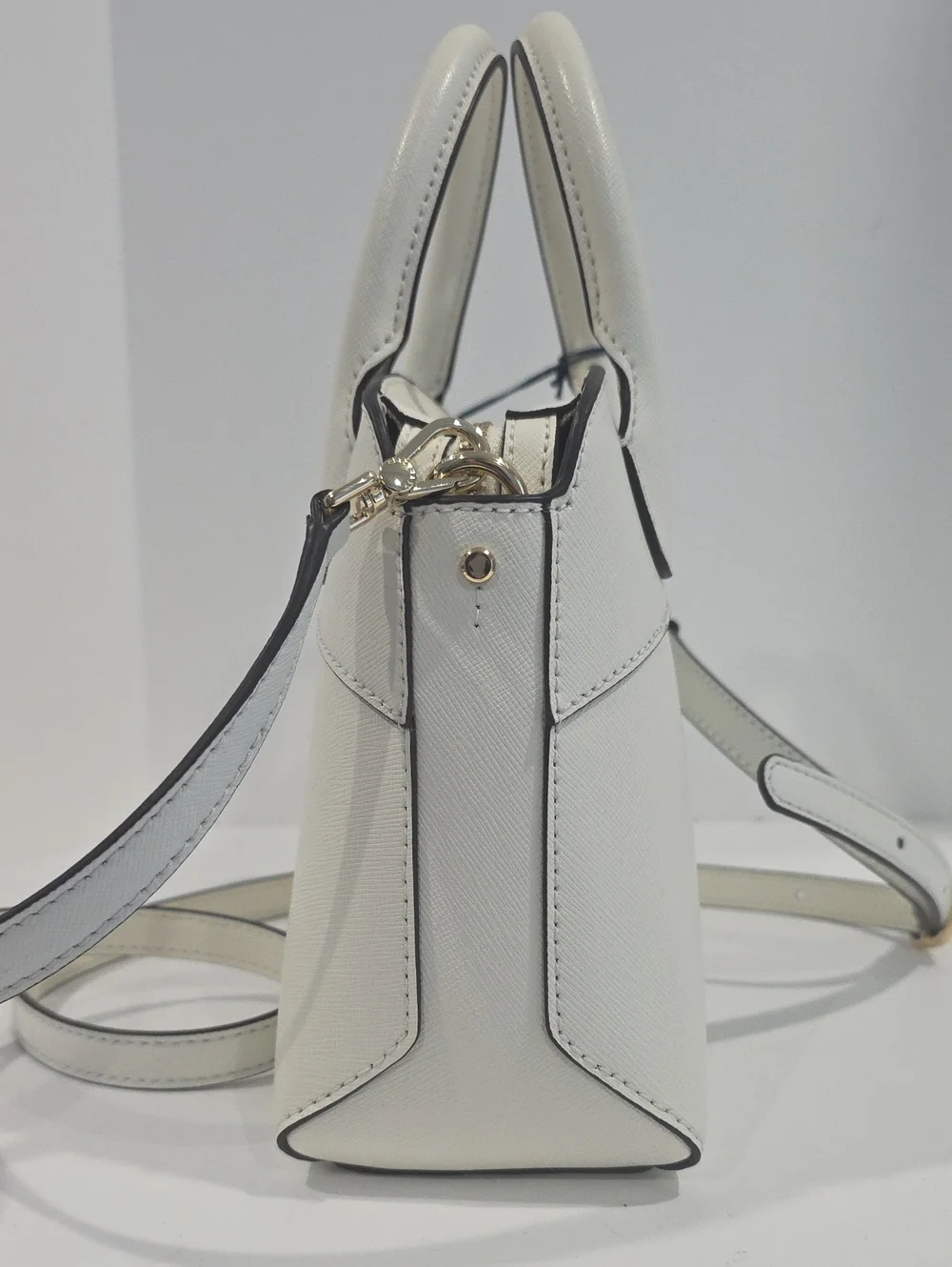 NWT ✅ Cole Haan THE LADY Small Satchel Bag POWDER #U08298 ✨ NWT + Dust Bag